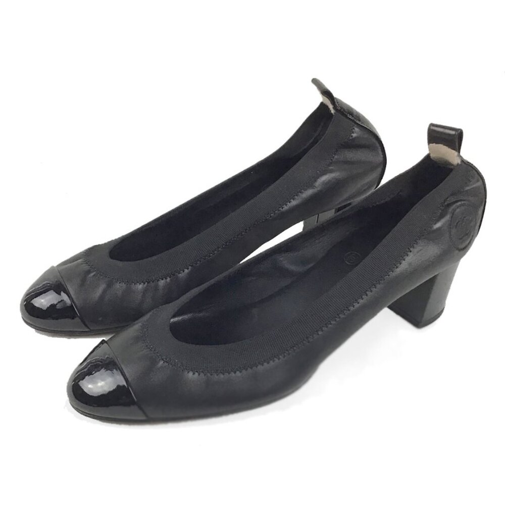 Chanel Spirit Interlocking CC Logo Pumps - Picture 2 of 12